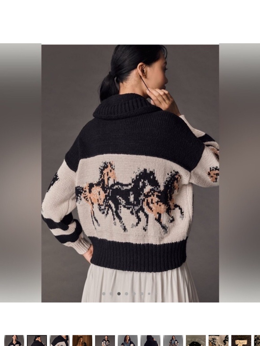 Anthropologie Pilcro Horse Cardigan - Picture 8 of 10